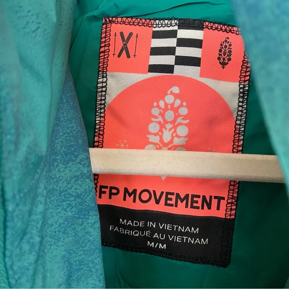 NWT Free People Movement All Prepped Patch Ski Suit Green Medium